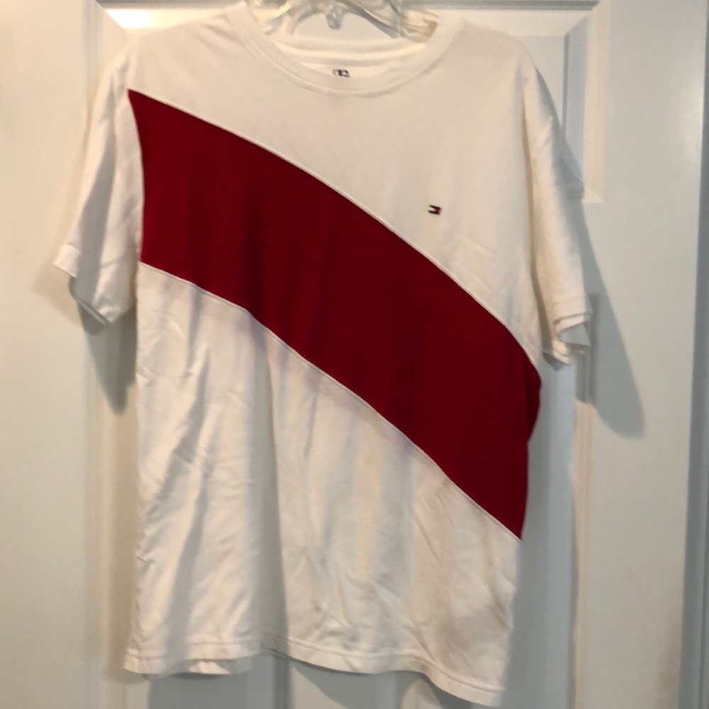 Tommy Hilfiger tshirt (has tiny stain, see pics)